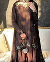 Graceful Attire with Floral Embellishments