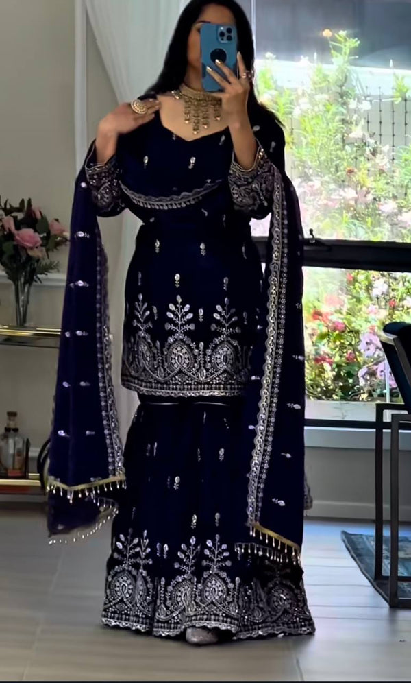 Radiant Reflections in Chic Attire