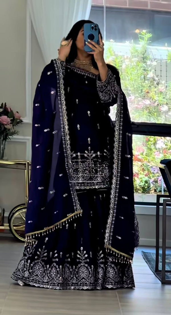 Radiant Reflections in Chic Attire