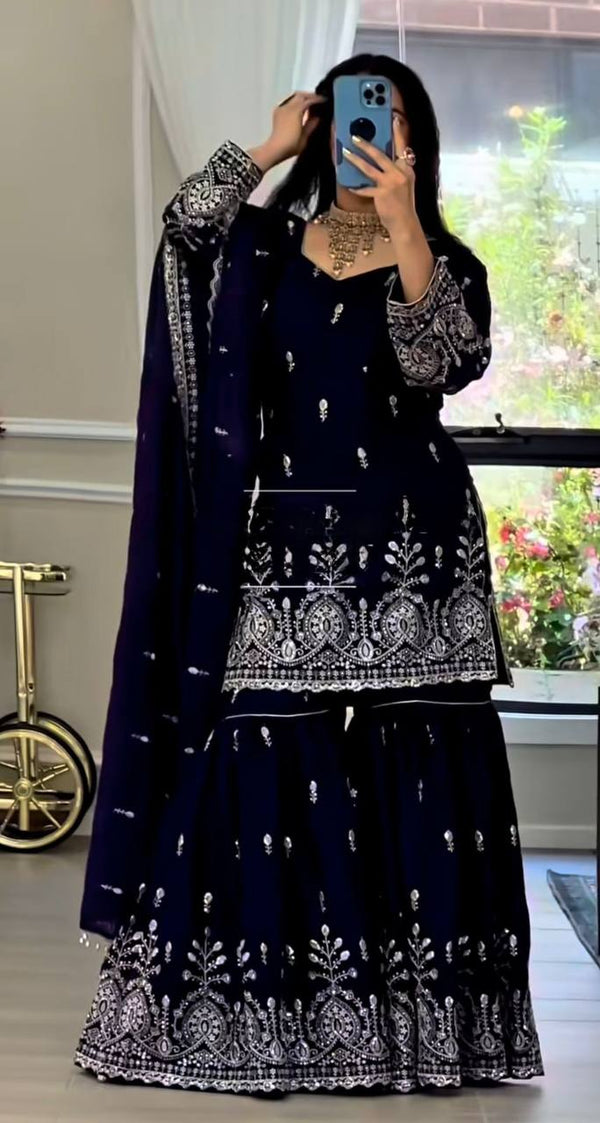 Radiant Reflections in Chic Attire