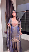 Premium Embroidered Salwar Suit With Dupatta