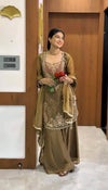 Premium Embroidered Salwar Suit With Dupatta