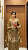 Premium Embroidered Salwar Suit With Dupatta