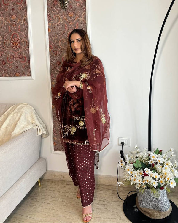 Timeless Charm in Luxurious Fabric