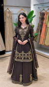Fashion Forward Woman in Earthy Tones