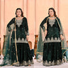 Enchanted Elegance: Green and Gold