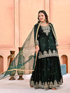 Enchanted Elegance: Green and Gold