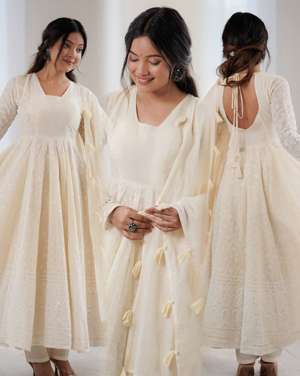 Elegant Ivory Ensemble for Every Occasion