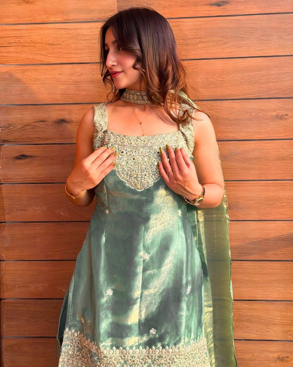 Graceful Moments in Traditional Indian Dress