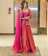 Royal Festive Lehenga Choli Pair with Handcrafted Detailing