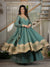 Stunning Green Anarkali for Cultural Celebrations