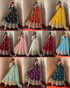 Colorful Indian Dresses Showcasing Embroidery Art