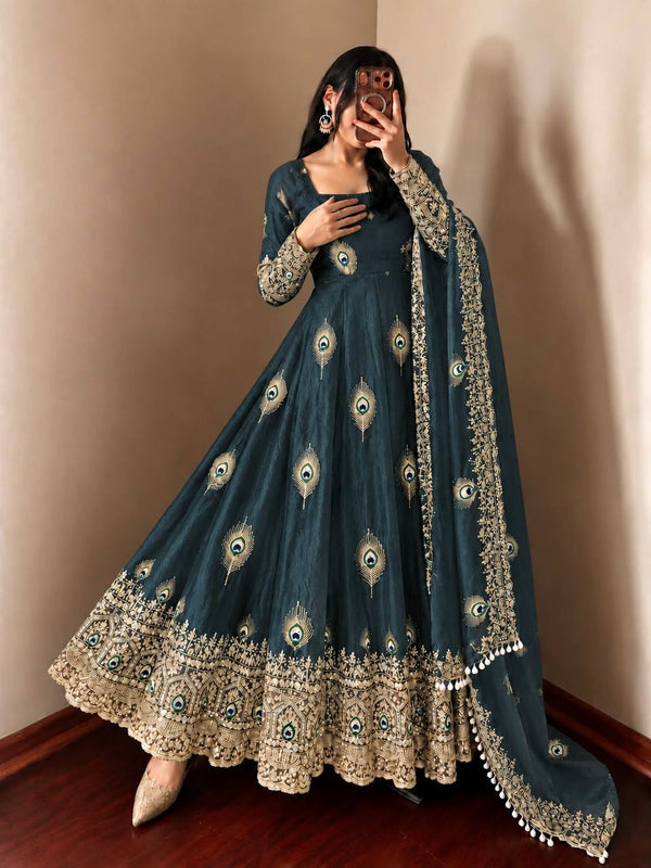 Colorful Indian Dresses Showcasing Embroidery Art