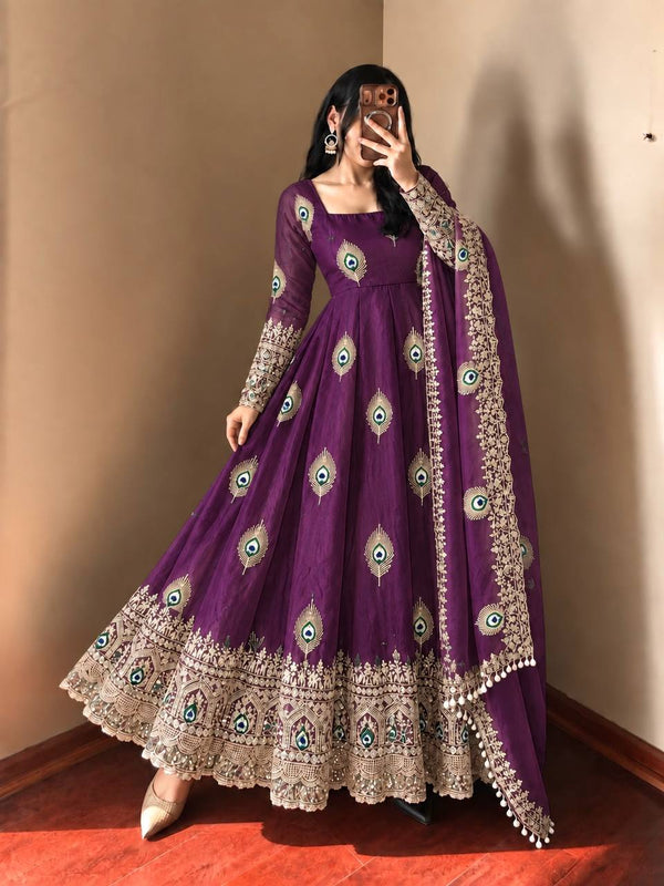 Colorful Indian Dresses Showcasing Embroidery Art