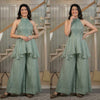Stylish Serenity in Wide-Legged Fashion