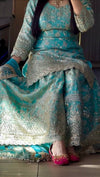 Glam Vibe Stylish Sharara Outfit With Dupatta