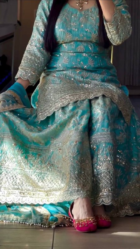 Glam Vibe Stylish Sharara Outfit With Dupatta