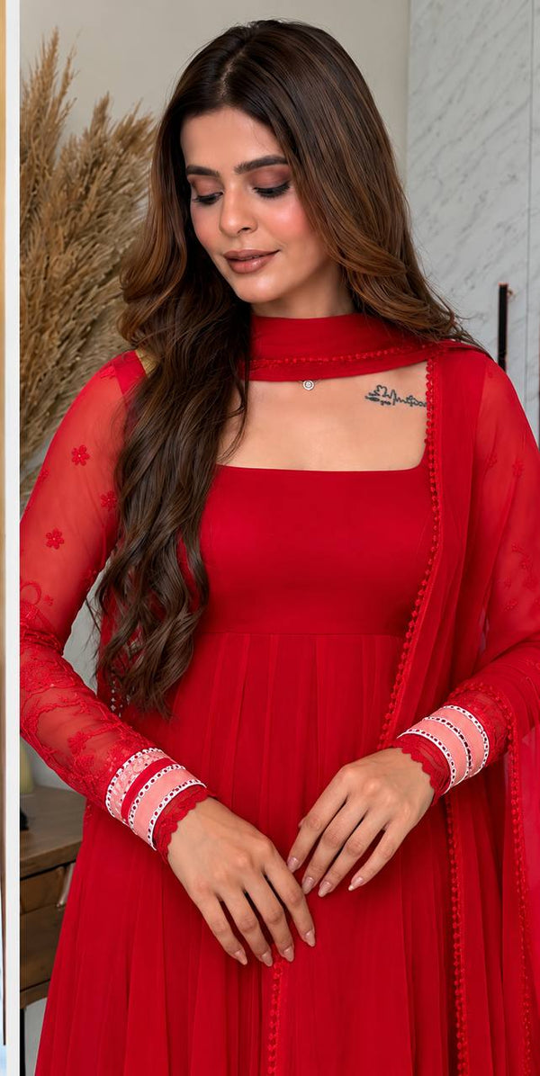 Gorgeous Festive Gown Ensemble