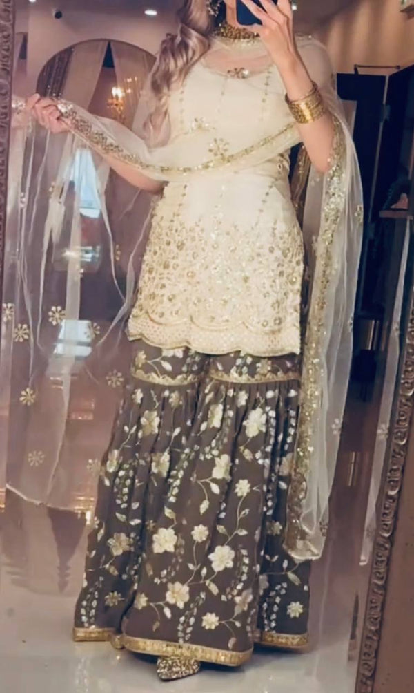 Graceful Sharara Set for Special Occasions
