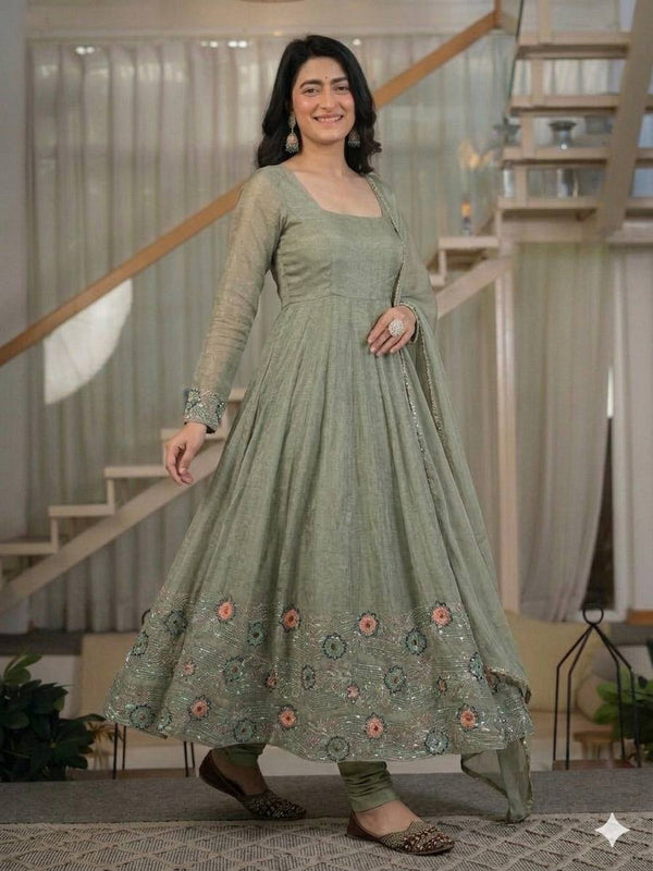 Timeless Charm in Exquisite Anarkali Design