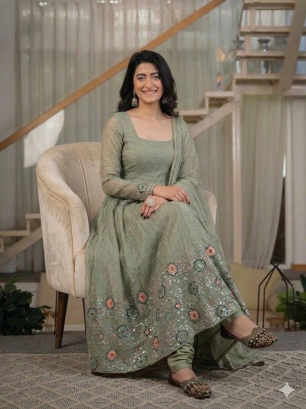 Timeless Charm in Exquisite Anarkali Design