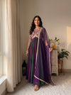 Elegant Woman in Striking Dress Pose