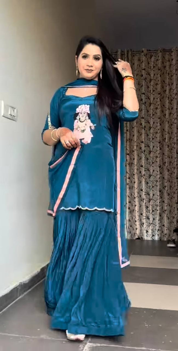 Elegance in Fusion The Enchanting Harmony of a Blue Dress