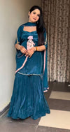 Elegance in Fusion The Enchanting Harmony of a Blue Dress