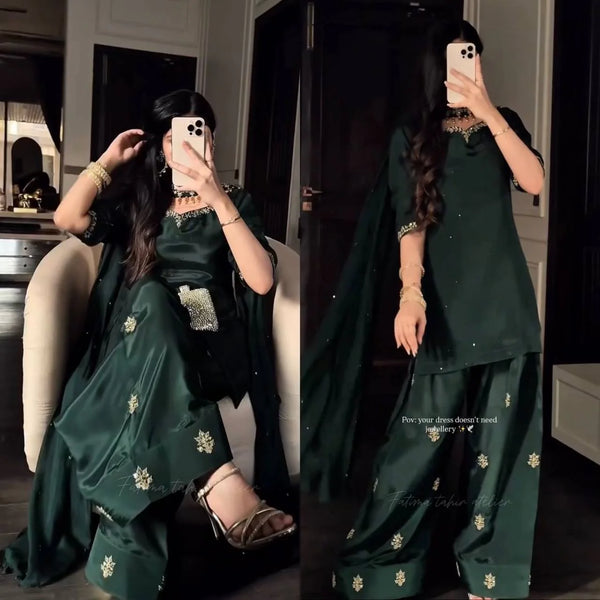 Chic Green Ensemble for Every Occasion