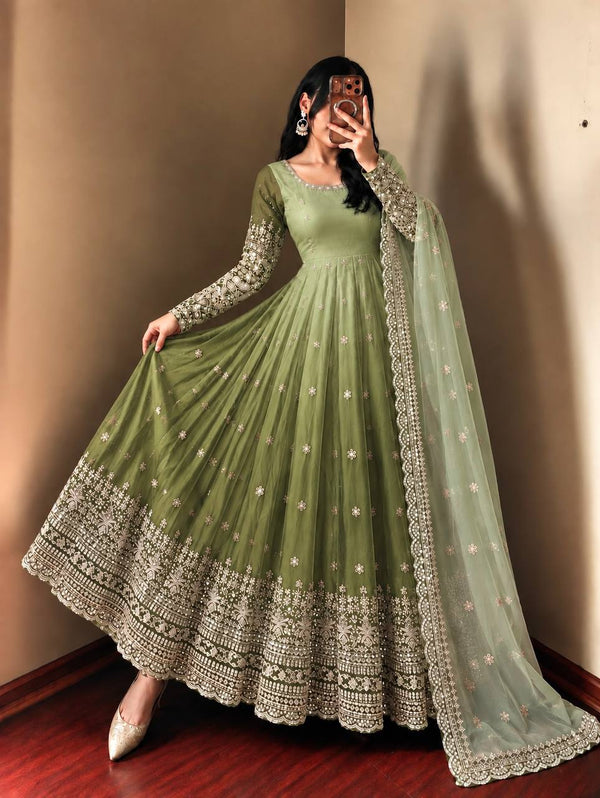 Timeless Anarkali Suits in Trendy Colors