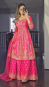 Radiant Charm: Exquisite Festive Attire