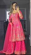 Radiant Charm: Exquisite Festive Attire