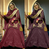 Regal Zari and Stone Embellished Hand work