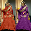 Regal Zari and Stone Embellished Hand work