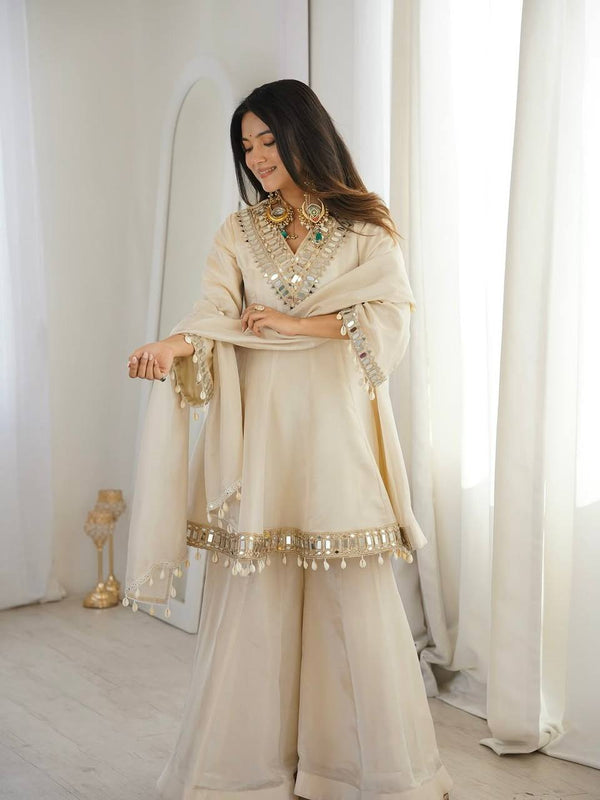 Elegance in White: A Timeless Pose