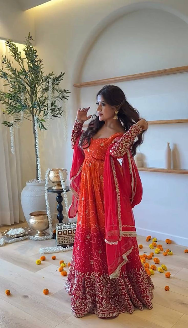 Radiant Beauty in Rich Cultural Colors