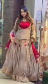 Fashion Forward Woman in Vibrant Dress