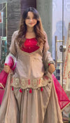 Fashion Forward Woman in Vibrant Dress
