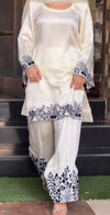 Elegance in Ethereal White Attire