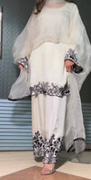 Elegance in Ethereal White Attire
