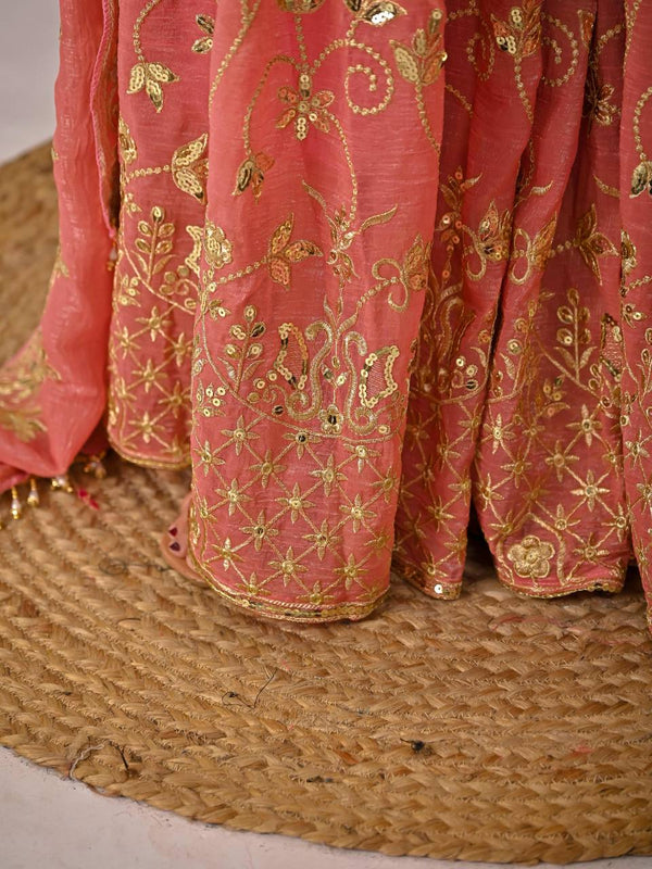 Elegant Blush Ensemble for Special Occasions