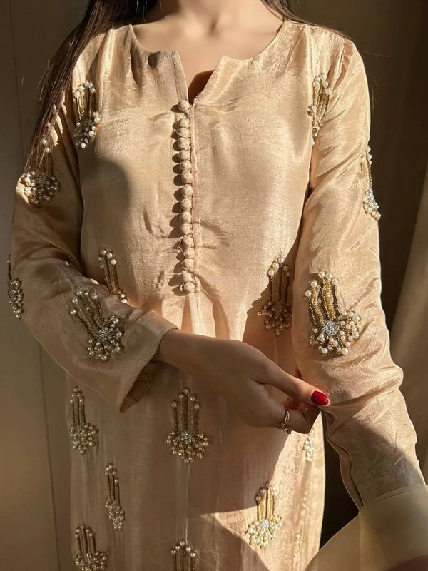 Radiant Silk Dress with Grace