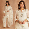 Elegant Floral Cotton Kurta Ensemble