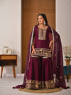 Graceful Allure: Maroon Attire for Women