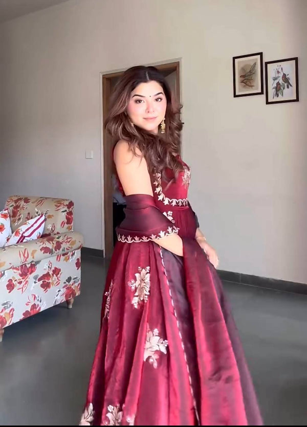 Graceful Glamour: Embroidered Ethnic Attire