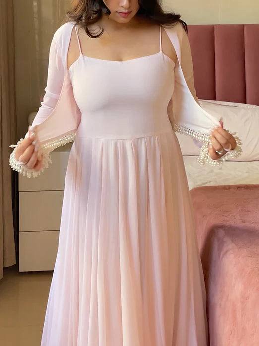 Soft Glamour The Perfect Evening Attire