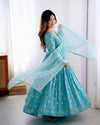 Whispers of Elegance in Blue