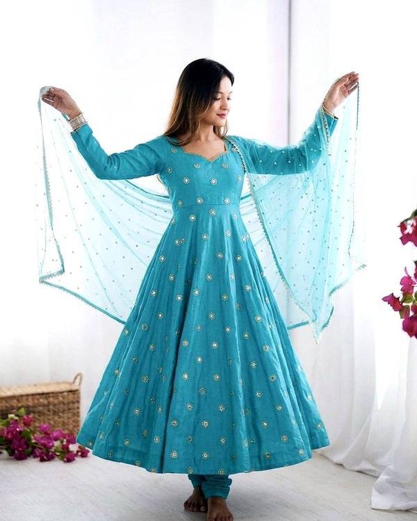 Whispers of Elegance in Blue