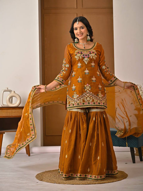 Radiant Elegance: Mustard Dreams Unveiled