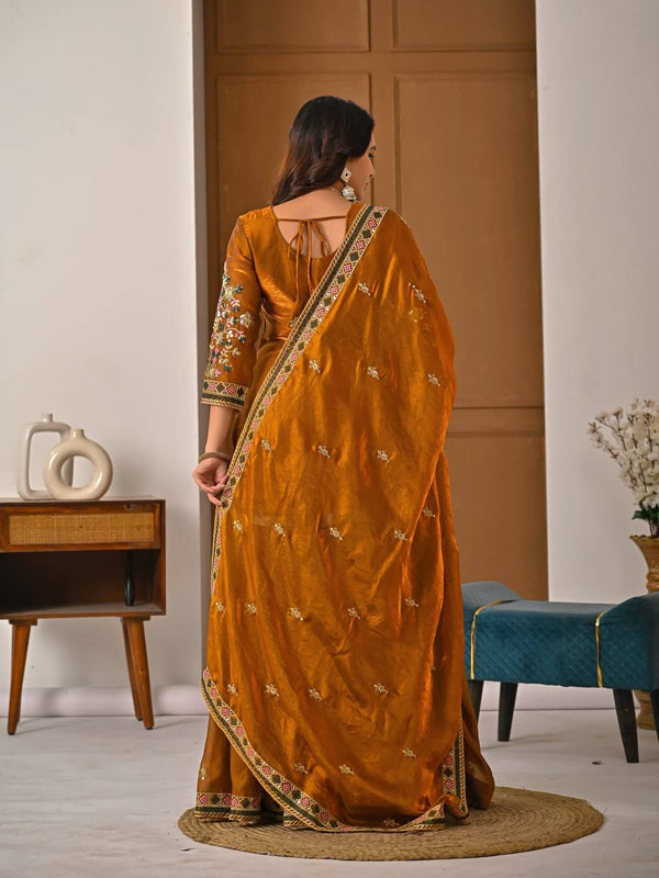 Radiant Elegance: Mustard Dreams Unveiled